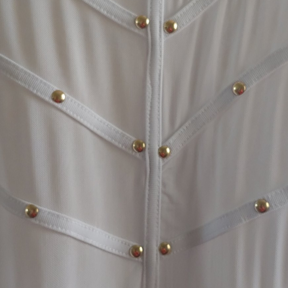 Sheer white dress (size 1 @ fashion to figure) - Picture 3 of 3
